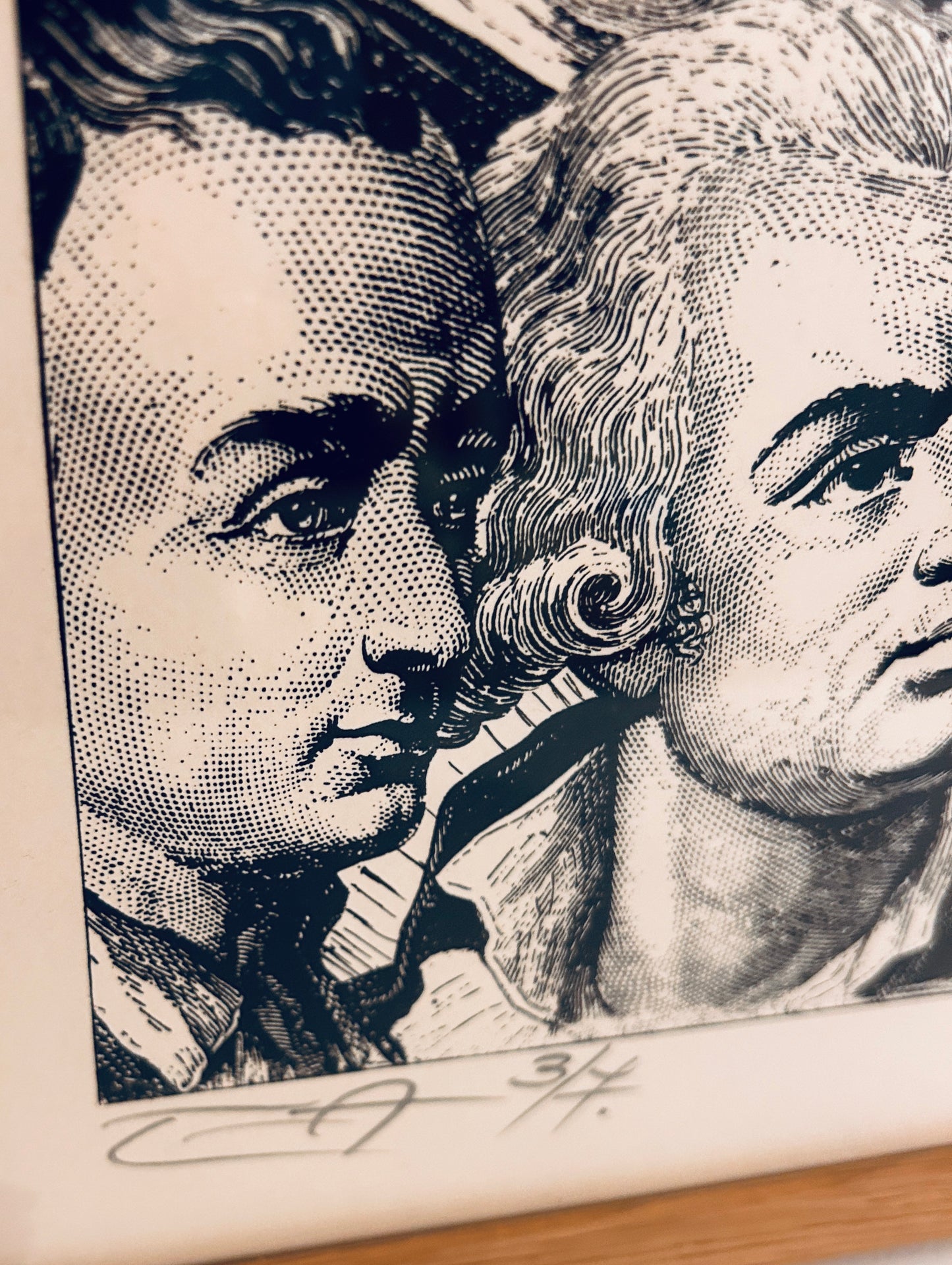 Lithographie, Paysage de la Révolution, ERRO,