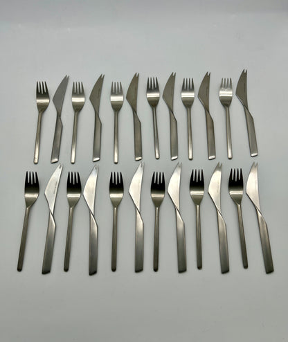 Couverts à poisson, Composition, Rosenthal, Tappio Wirkkala, 70s