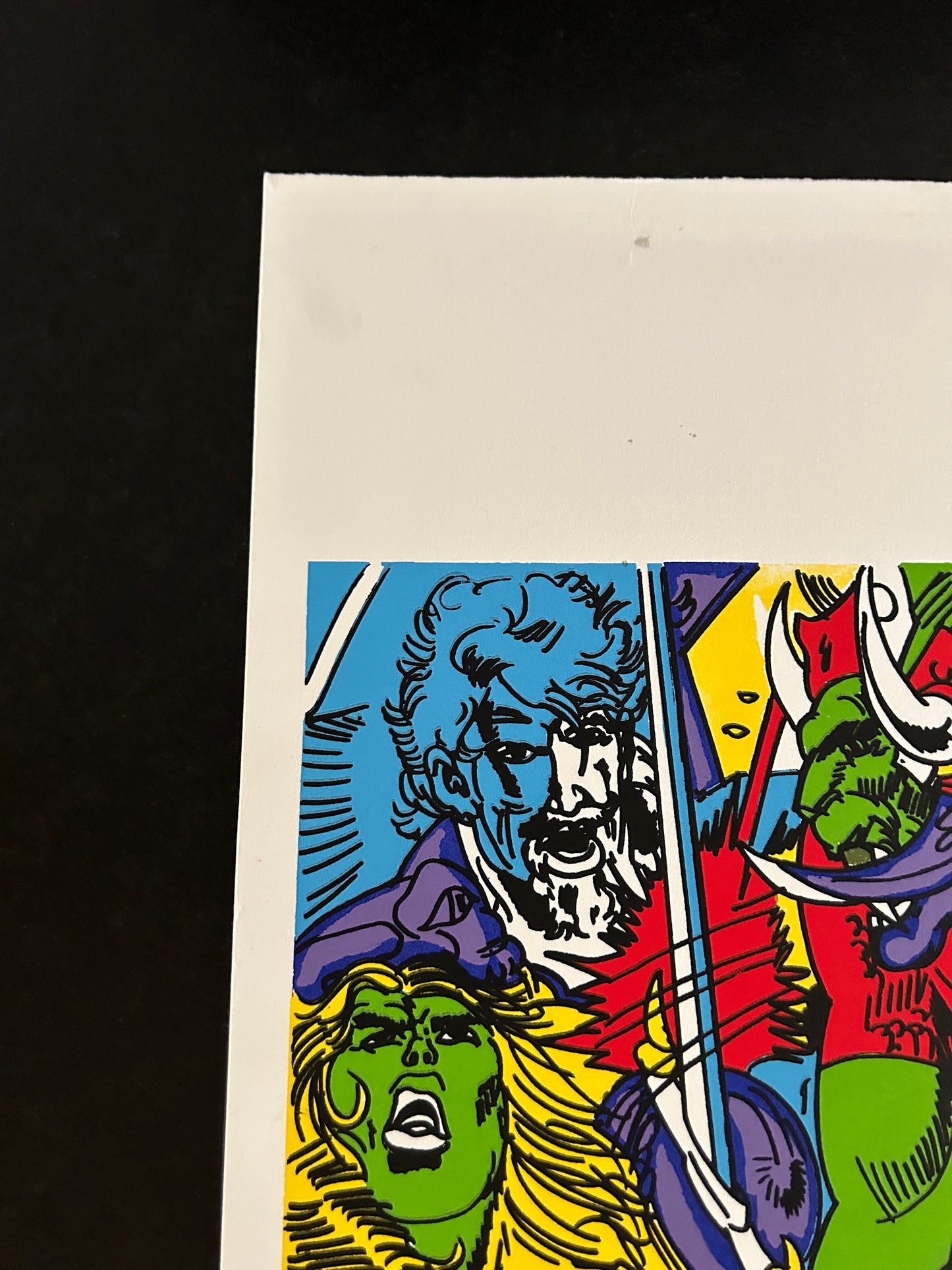 Sérigraphie, Histoire de Lille, Erro, 90s
