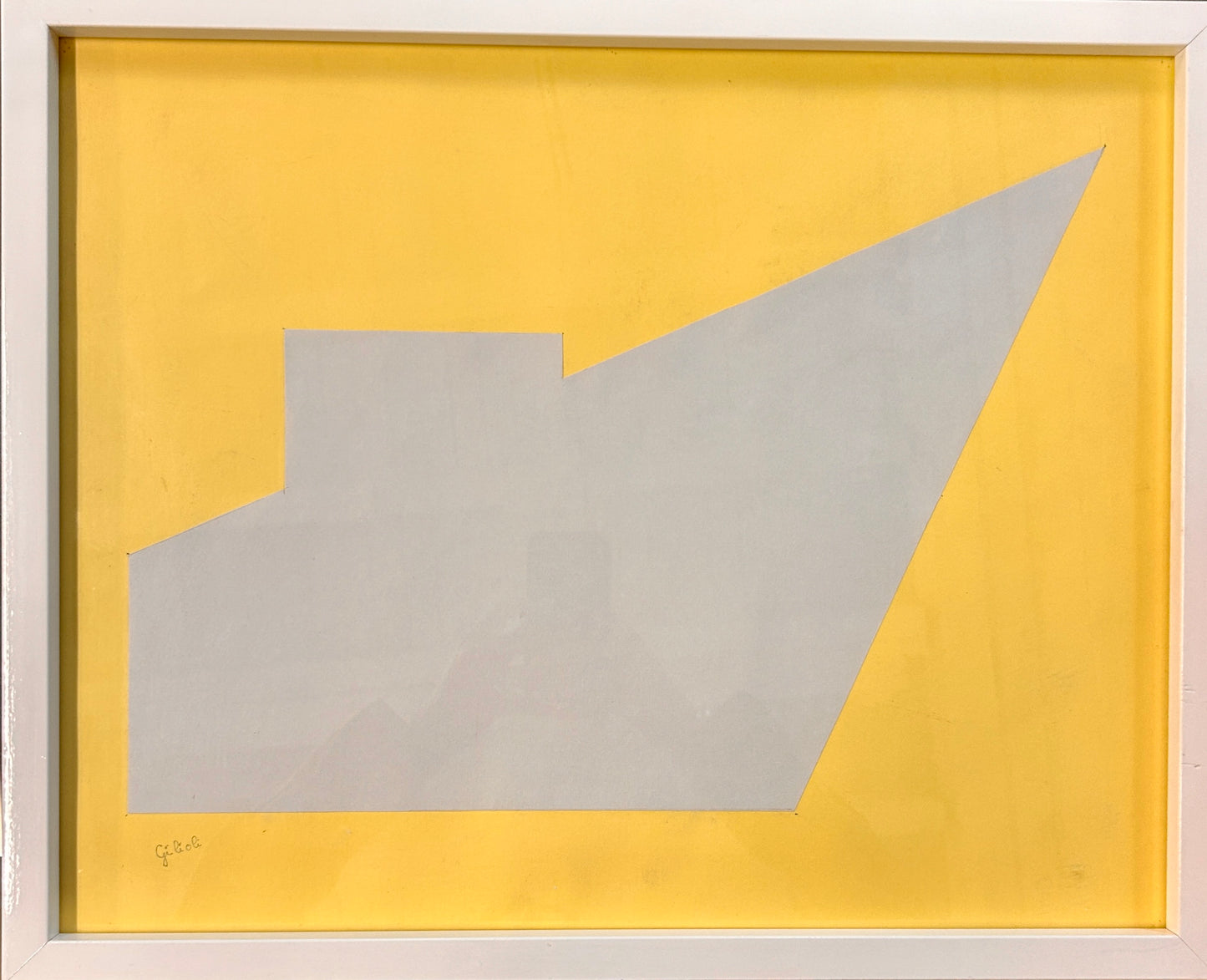 Collage "agressivité pure",  Emile Gilioli, 70s