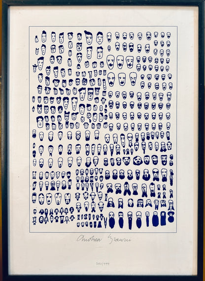 Lithographies " Genetic Tales " par Andrea Branzi, Alessi, 1998