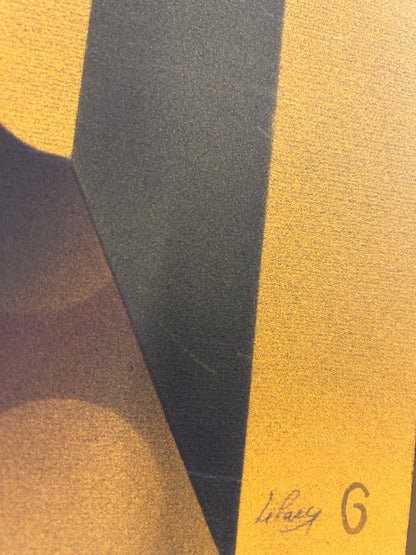 Lithographie, Julio Le Parc, Genesis americana IV, 80s