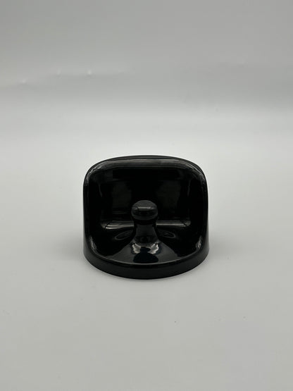 Patères noires vintage , Olaf von Bohr, Kartell, 70s
