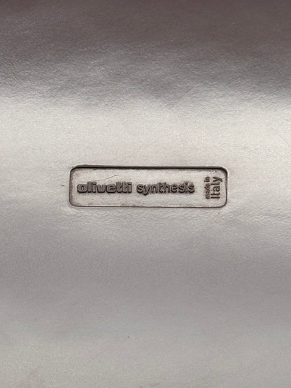 Cendrier postmoderne Synthesis marron, Ettore Sottsass, Olivetti, 70s