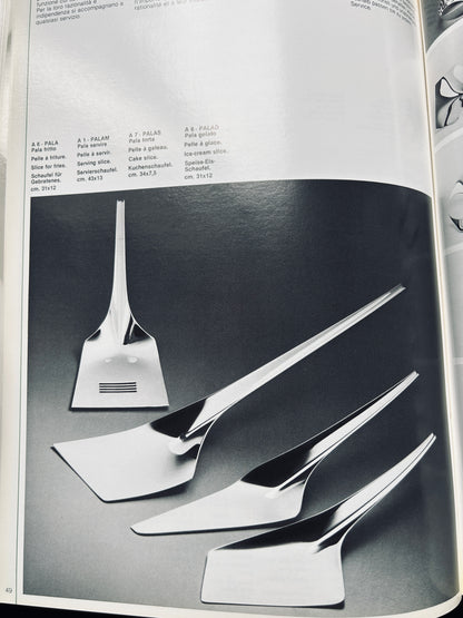 Pelle à Tarte et Gâteau, Lino Sabattini, Gallia, Christofle, 70s