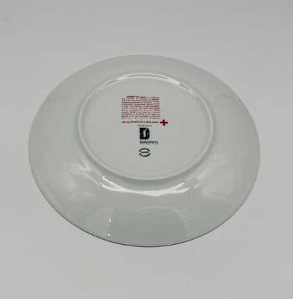 Ensemble de 6 assiettes, JC de Castelbajac, Deshoulieres