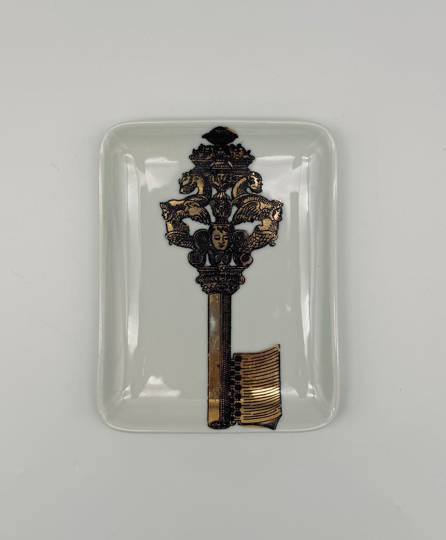 Vide poche, motif clef, Piero Fornasetti, 80s