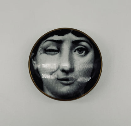 Boîte en porcelaine, Piero Fornasetti, Rosenthal, 80s