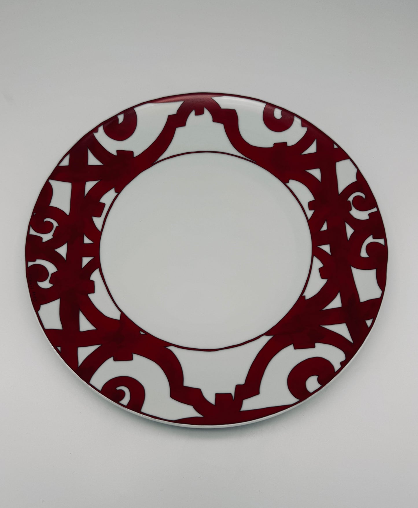 Assiette de présentation, Balcon du Guadalquivir, Hermès, 2000
