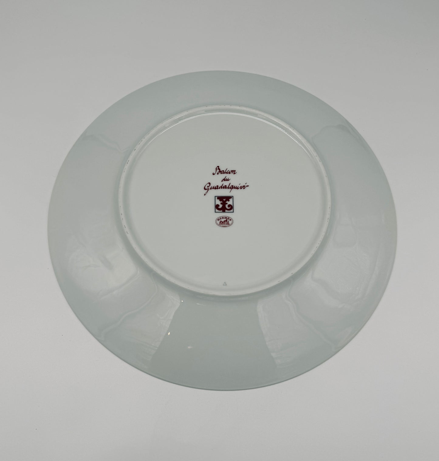 Assiette de présentation, Balcon du Guadalquivir, Hermès, 2000