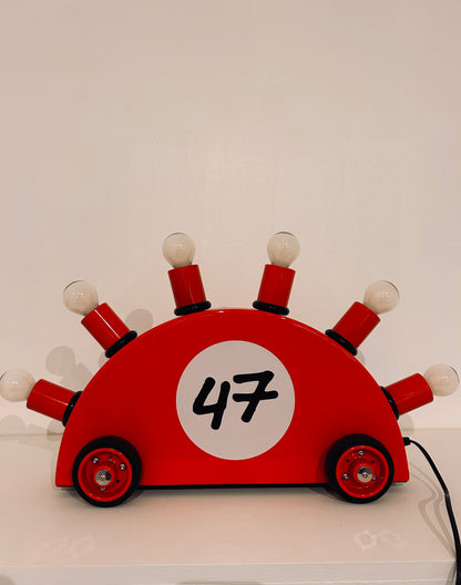 Lampe Memphis Milano Superrari, M. Bedin, Special Edition, 80s
