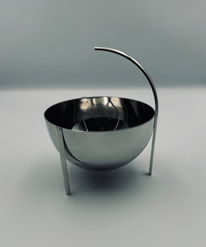 Saucière en acier, ligne Opasis, Enzo Mari, Zani&Zani, 1986