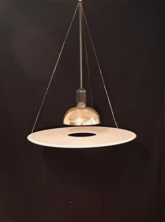 Suspension Frisbi, Achille Castiglioni, Flos, Italie, 80s