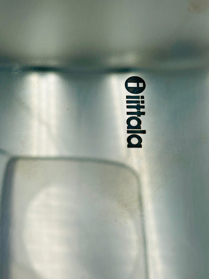 Plateau ou centre de table en inox Alvar Aalto, IItala, Finlande, 2000s