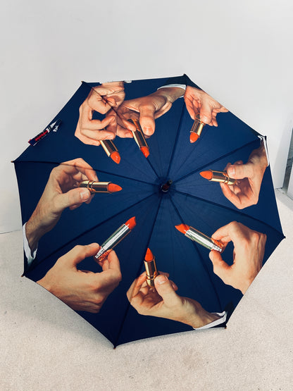 Parapluie  Lipstick bleu Toiletpaper, Seletti, Italie 2000s