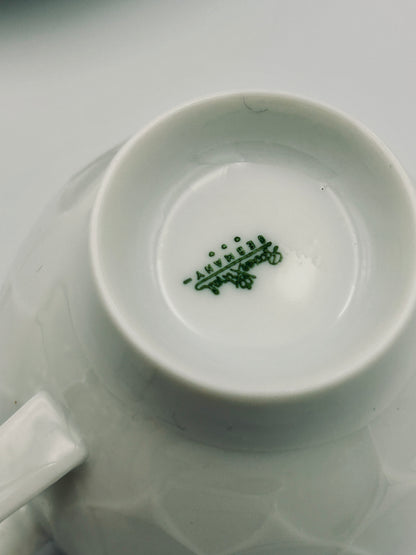 Lotus coffee cups, Bjorn Wiinblad, Rosenthal, 70s