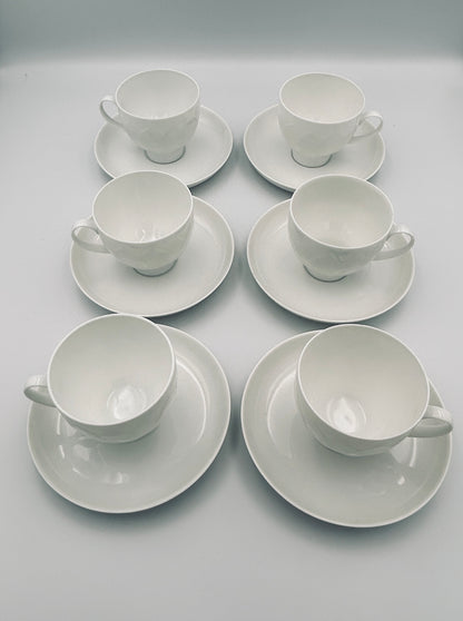 Lotus coffee cups, Bjorn Wiinblad, Rosenthal, 70s