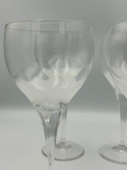 Verres à vin Lotus, Bjorn Wiinblad, Rosenthal, 70s