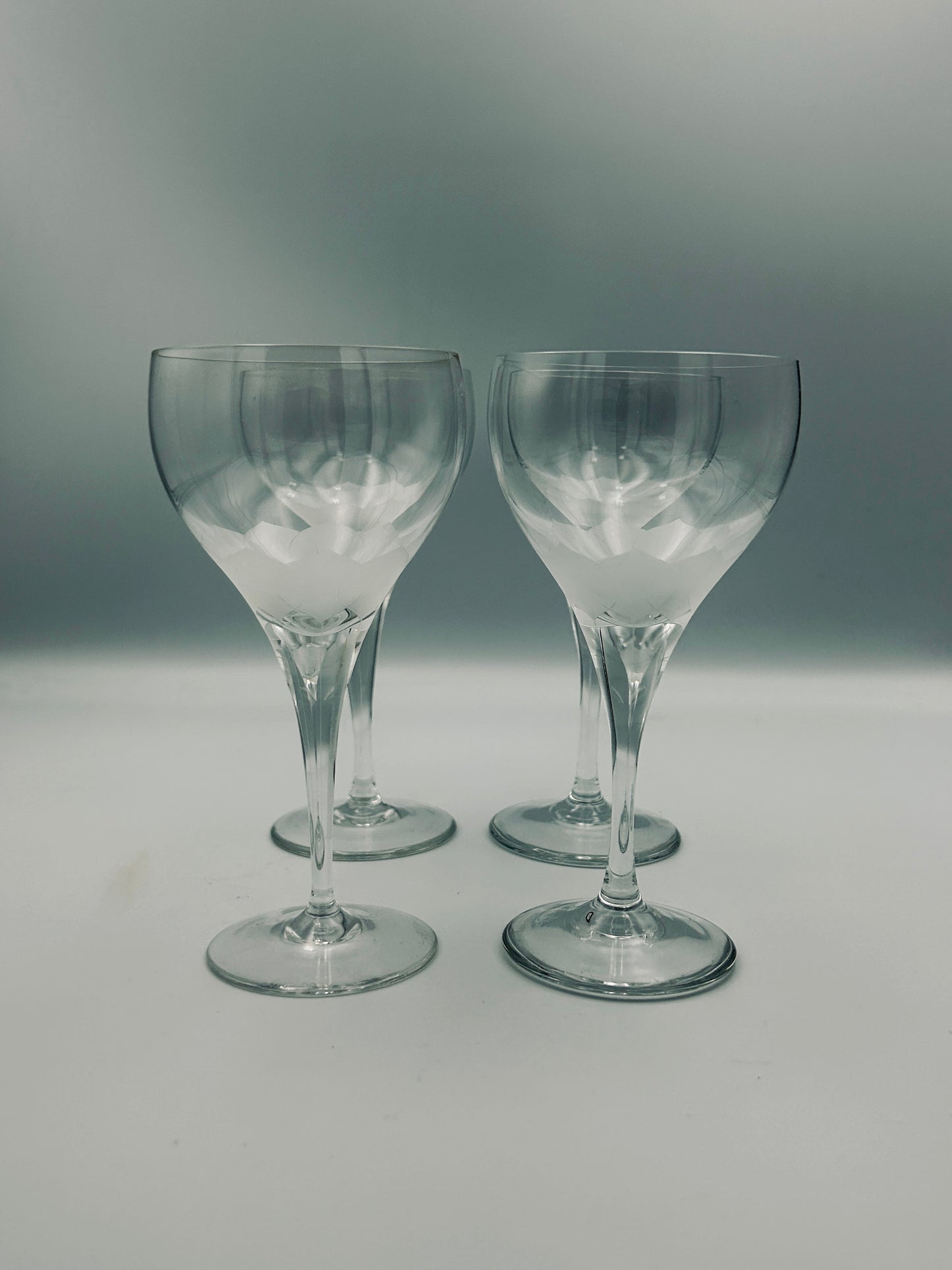 Verres à vin Lotus, Bjorn Wiinblad, Rosenthal, 70s