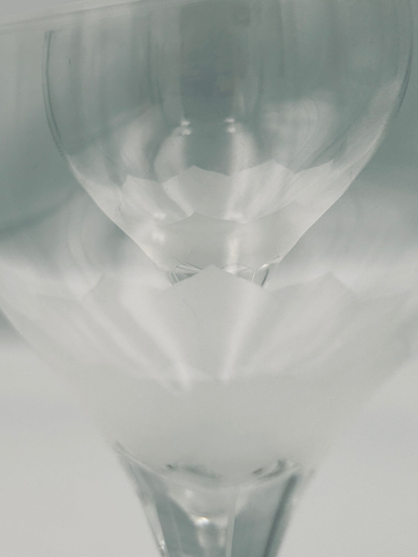 Verres à vin Lotus, Bjorn Wiinblad, Rosenthal, 70s