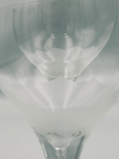Verres à vin Lotus, Bjorn Wiinblad, Rosenthal, 70s