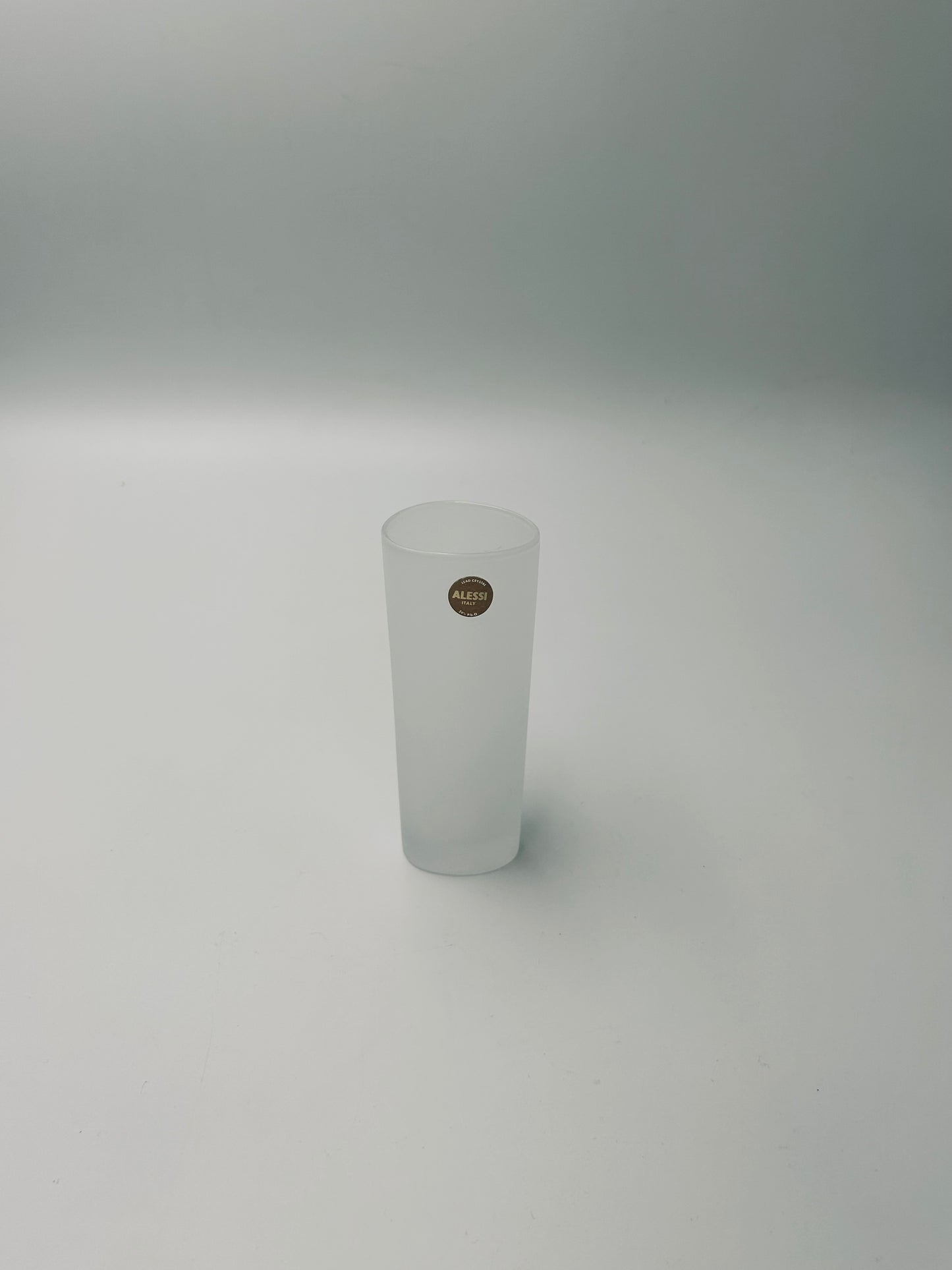 Verres à eau en verre dépoli, Colombina, Fuksas et Mandrelli, Alessi, 2000s