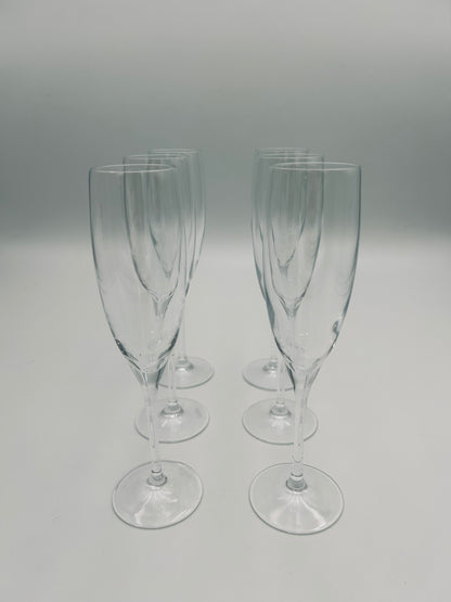 Flûtes a champagne en cristal, Rosenthal