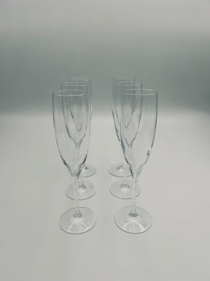 Flûtes a champagne en cristal, Rosenthal