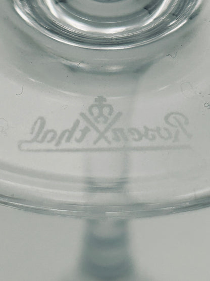 Flûtes a champagne en cristal, Rosenthal
