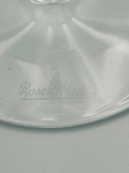 Flûtes a champagne en cristal, Rosenthal