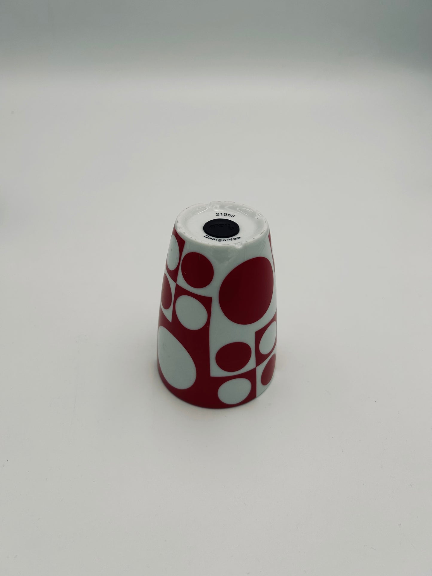 Mug rouge Verner Panton, Menu, 2000s