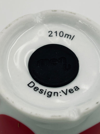 Verner Panton orange mug, Menu, 2000s