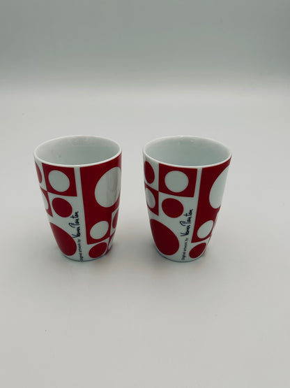 Mug rouge Verner Panton, Menu, 2000s