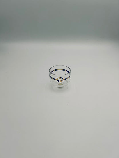 Verres à eau, ligne Pomona, Ambrogio Pozzi, Guzzini, 70s