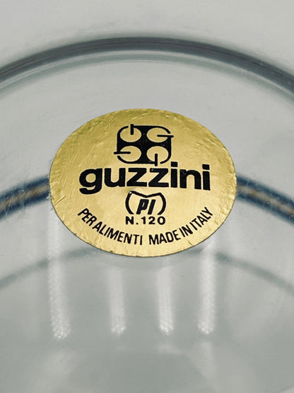 Verres à eau, ligne Pomona, Ambrogio Pozzi, Guzzini, 70s
