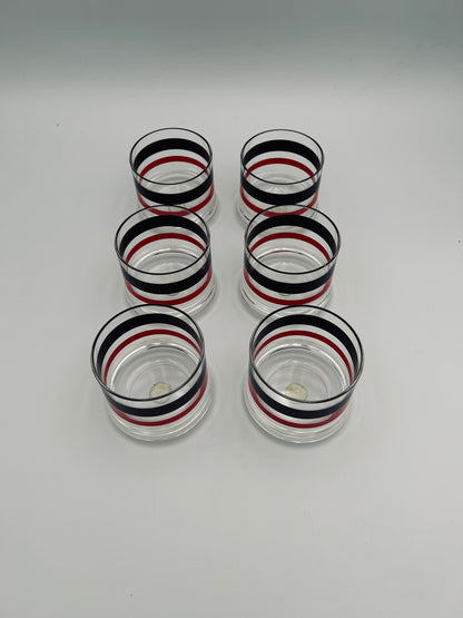 Verres à eau, Pagoda, Paolo Tilche, Guzzini, 70s