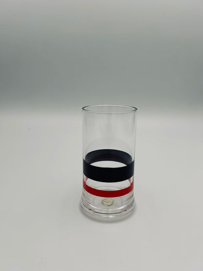 Verres à piscine Pagoda, modèle haut, Paolo Tilche, Guzzini 70s