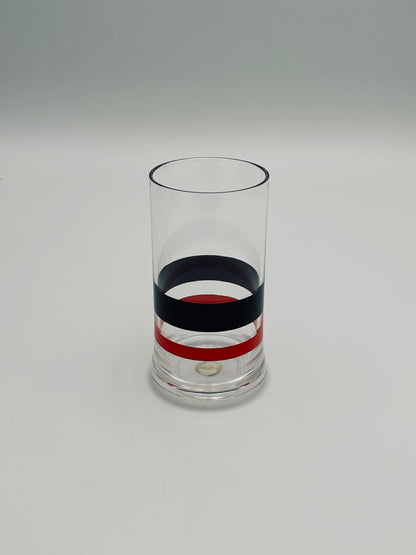 Verres à piscine Pagoda, modèle haut, Paolo Tilche, Guzzini 70s