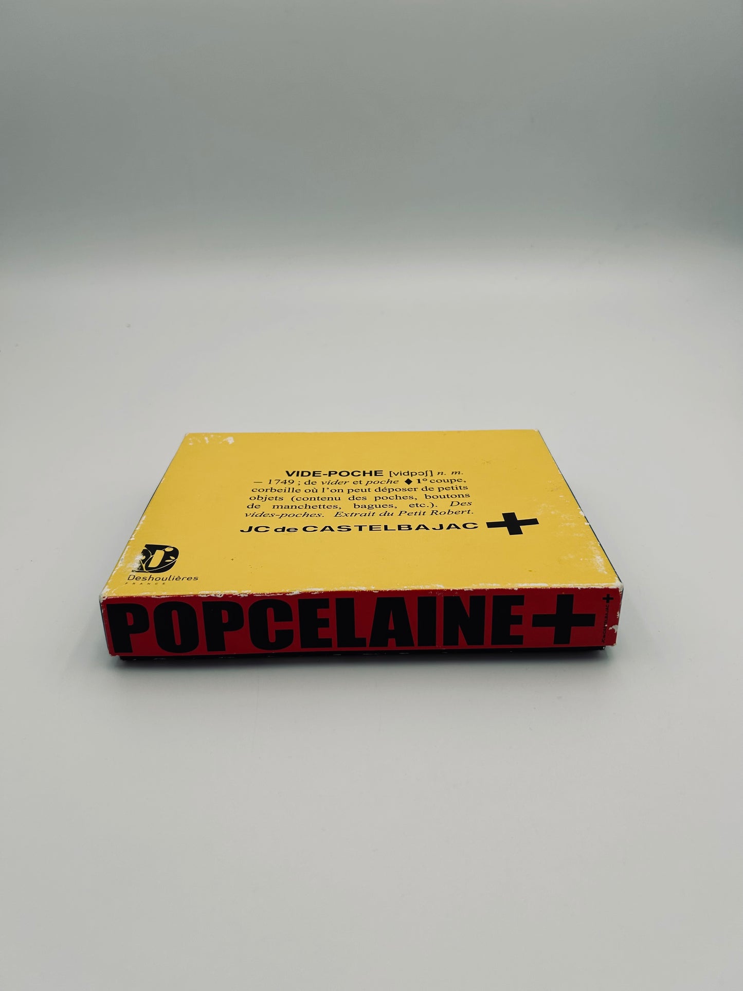Vide-poches motif camouflage, JC de Castelbajac, maison Deshoulières, 2000s