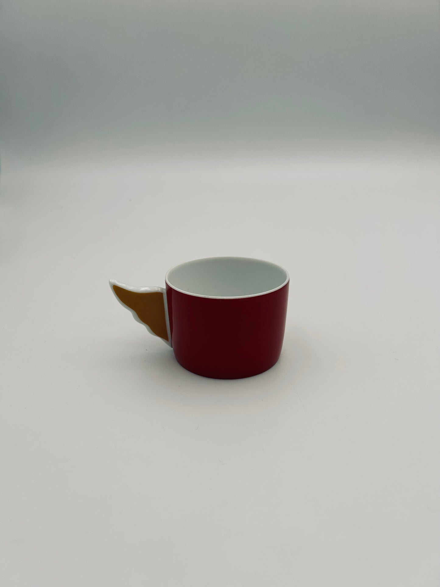 JC de Castelbajac coffee cups, Royal Limoges Manufactory, 2000s