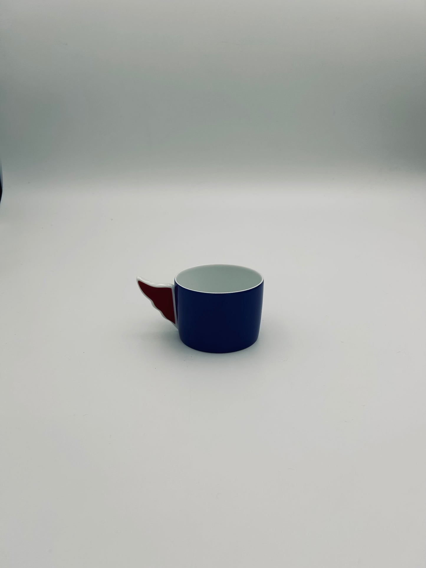 JC de Castelbajac coffee cups, Royal Limoges Manufactory, 2000s