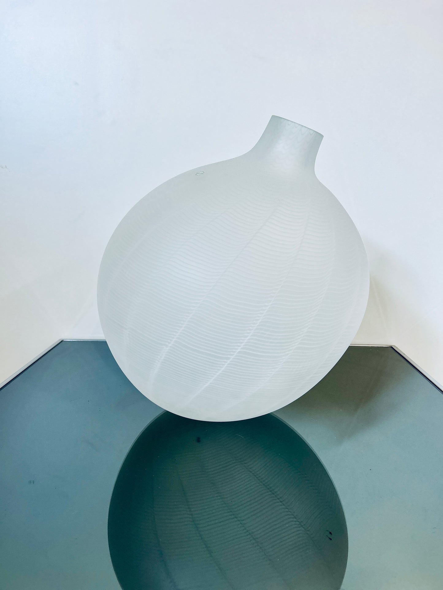 Vase en verre de murano « Ripple », Studio Dillon, Salviati, 2004