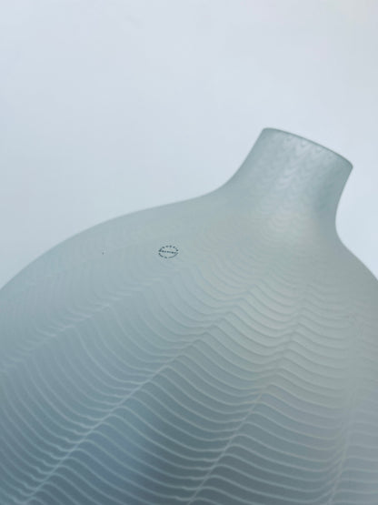Vase en verre de murano « Ripple », Studio Dillon, Salviati, 2004