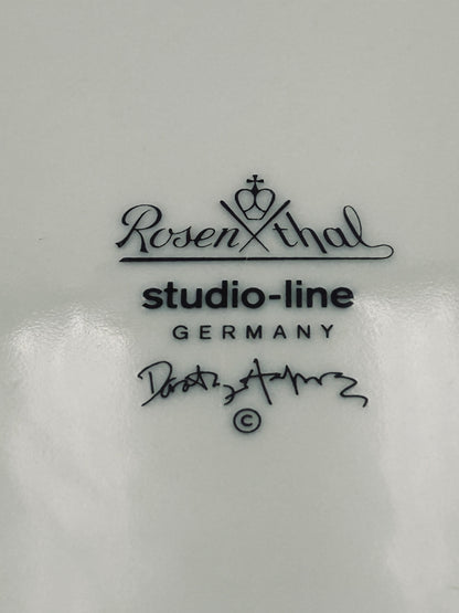 Assiettes "Love Story", Dorothy Hafner, Rosenthal, 80s