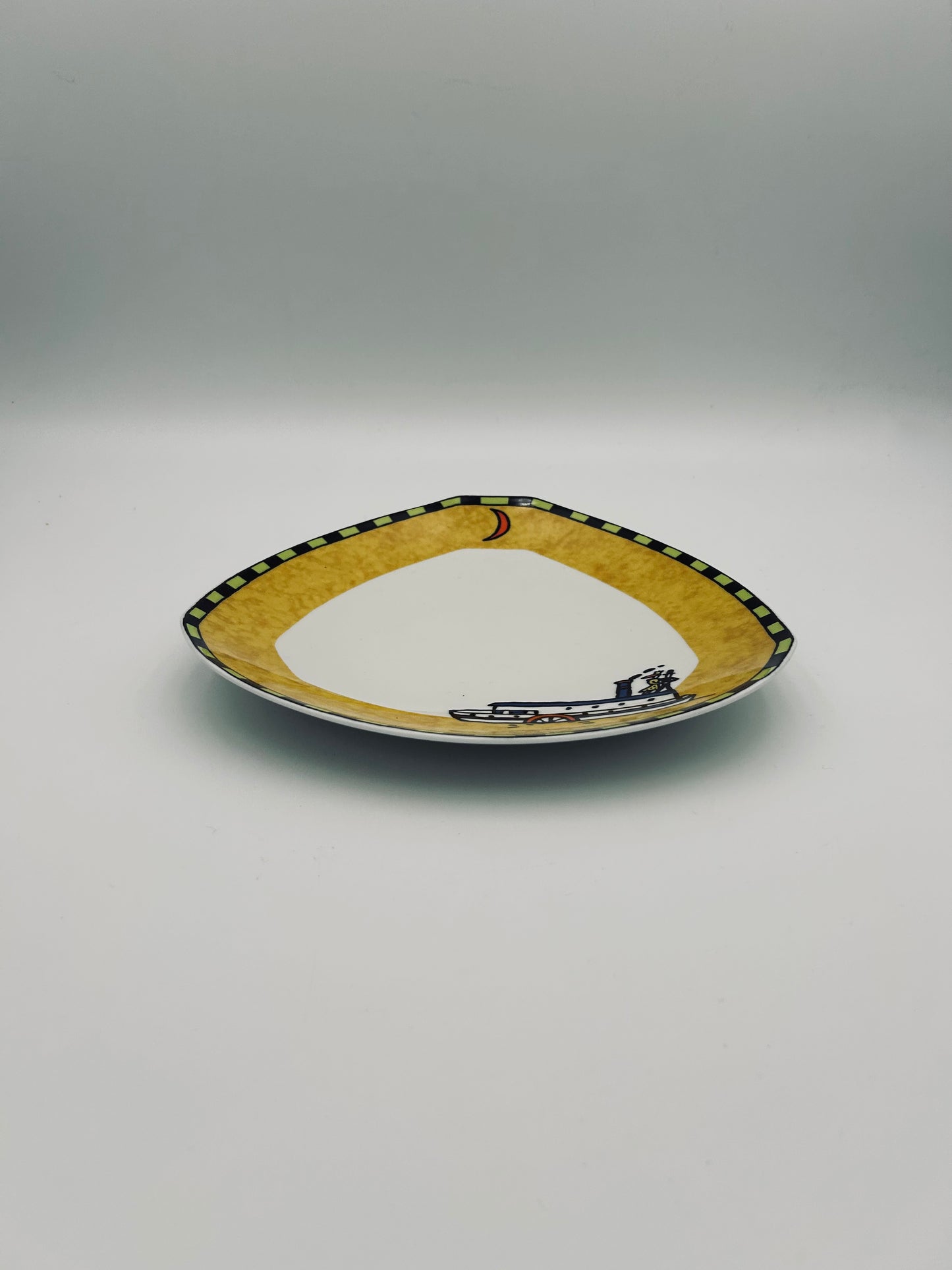 Large yellow plates by Dorothy Hafner, Rosenthal, 1980s