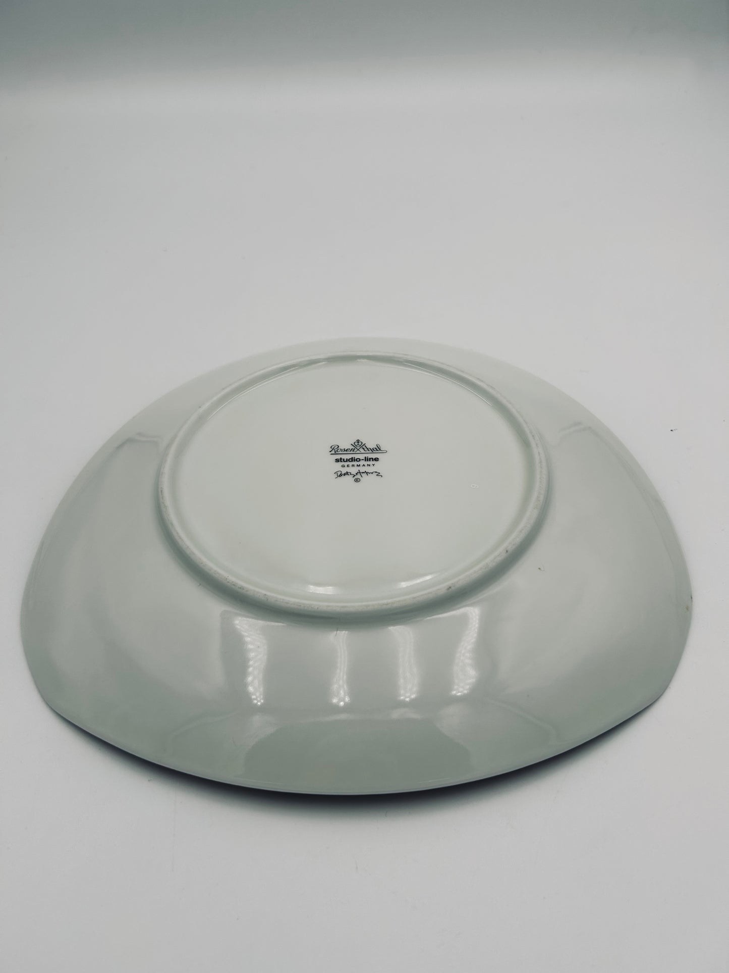 Large yellow plates by Dorothy Hafner, Rosenthal, 1980s