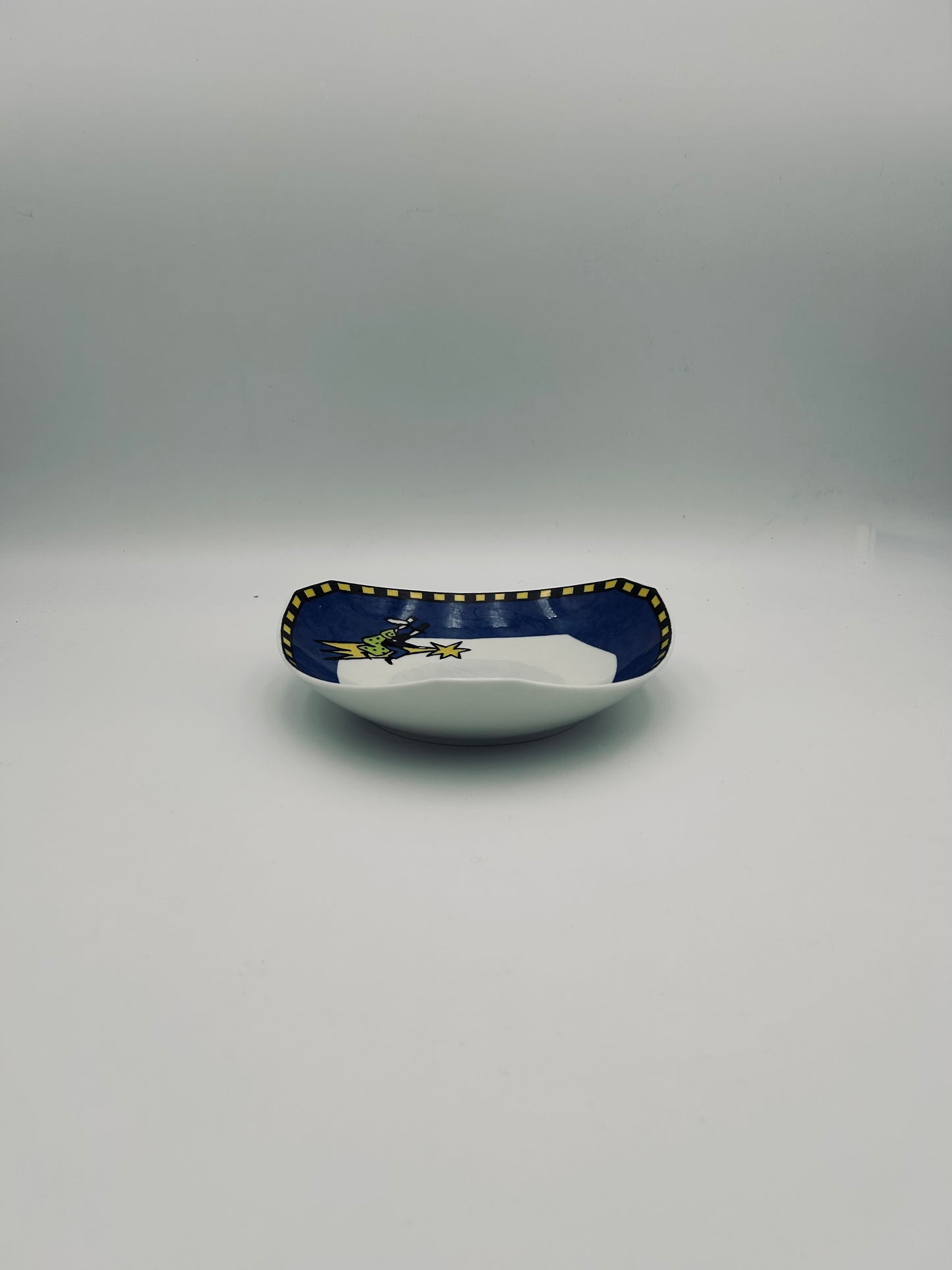 Assiettes creuses bleues, Dorothy Hafner, Rosenthal, 80s