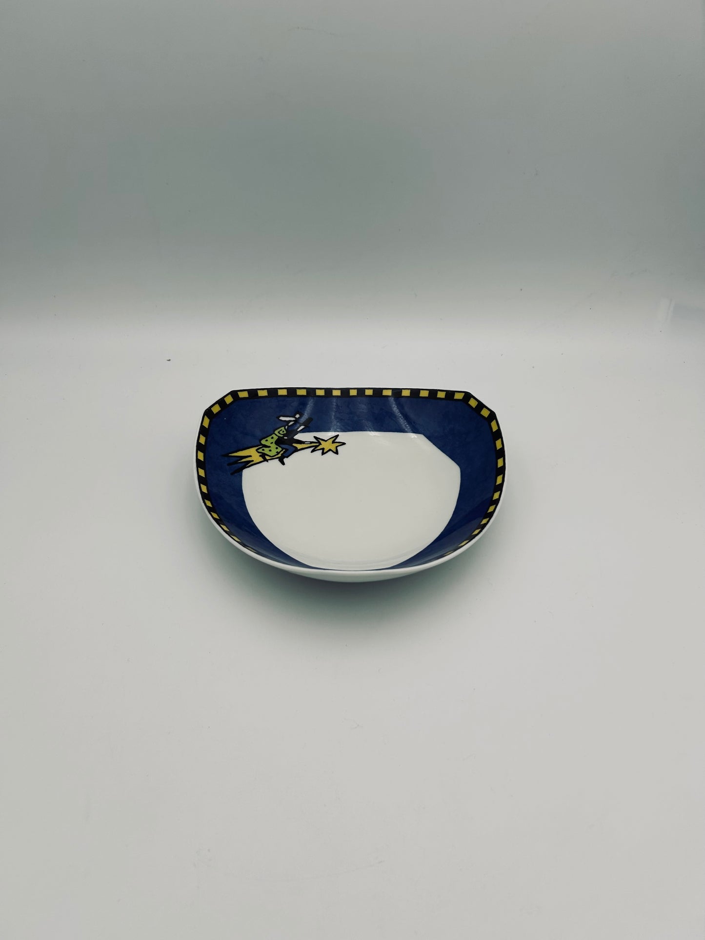 Assiettes creuses bleues, Dorothy Hafner, Rosenthal, 80s