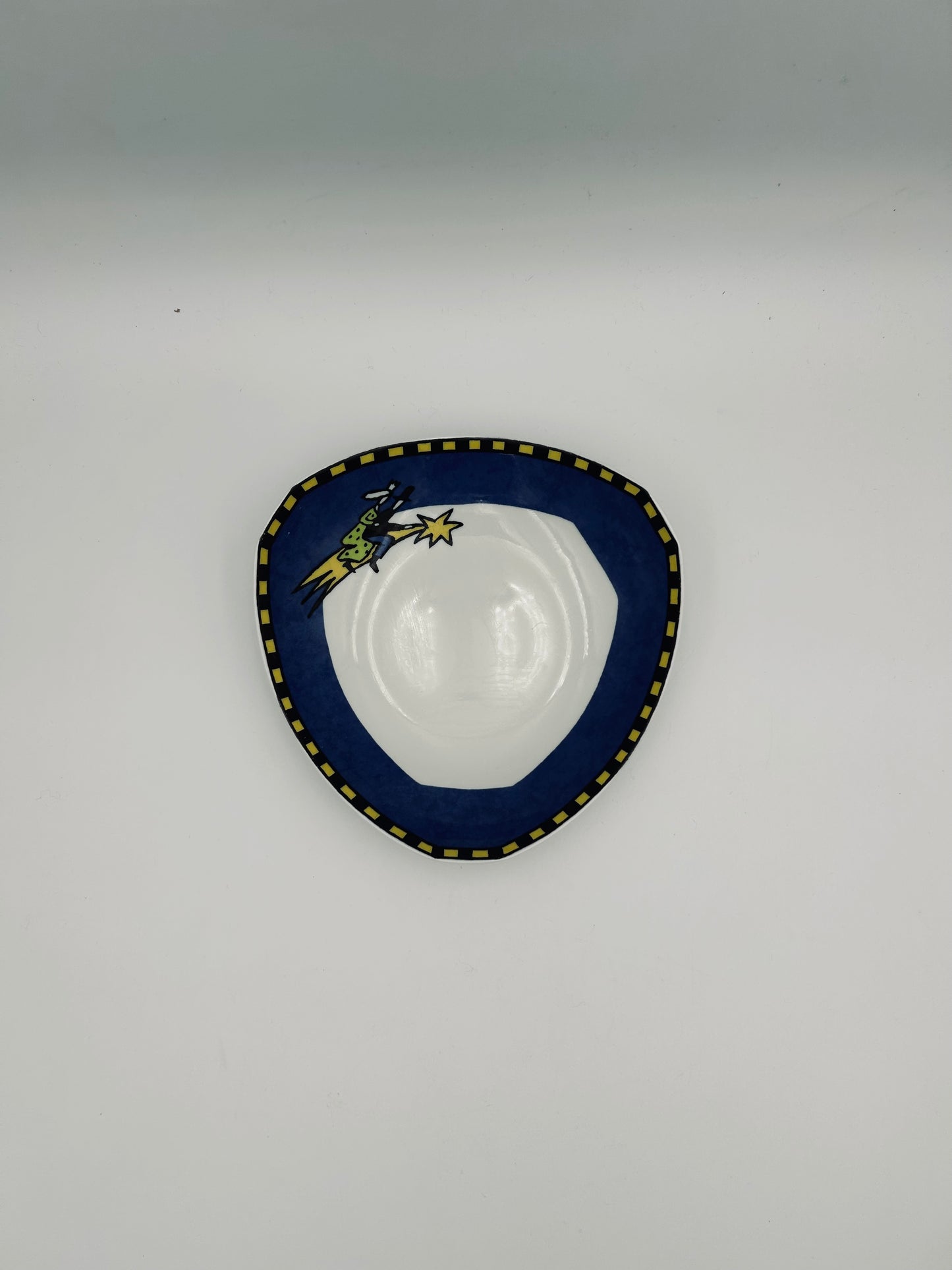 Assiettes creuses bleues, Dorothy Hafner, Rosenthal, 80s