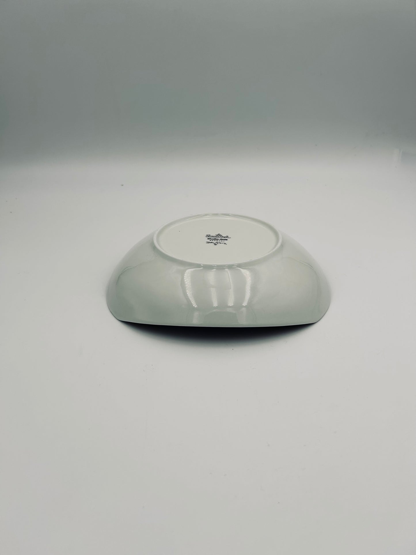 Assiettes creuses bleues, Dorothy Hafner, Rosenthal, 80s